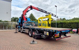 Atlas Gas service vehicle for site work